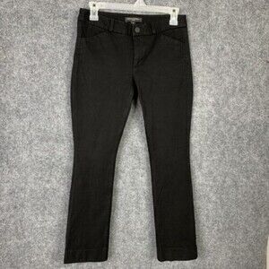 Banana Republic Sloan Jeans Black Women Size 0 Cotton Blend